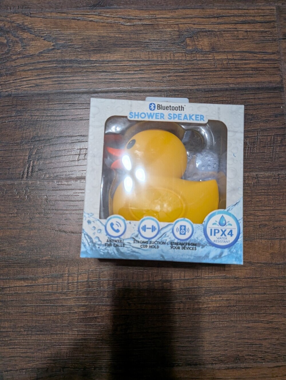 Bluetooth Duck Shower Speaker - Yellow